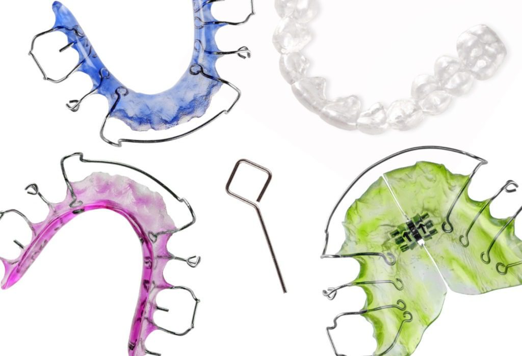 Colorful retainers 